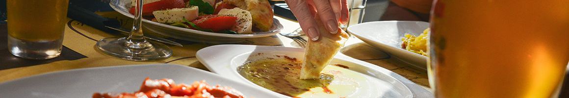 Eating Soup at The Soup Bowl of Park Slope restaurant in Brooklyn, NY.